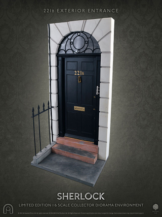 Illustration for article titled Yes, This Sherlock Diorama Is An Expensive Door For Your Action Figures